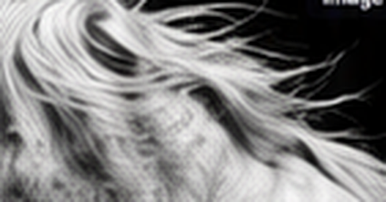Abstract monochrome AI image